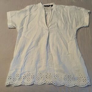 Lands End Linen Top